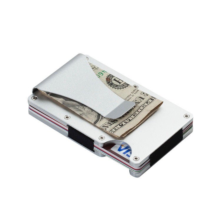 Mens RFID Blocking Slim Money Clip Wallet ID Credit Card Holder Thin Minimalist - Krosscanada