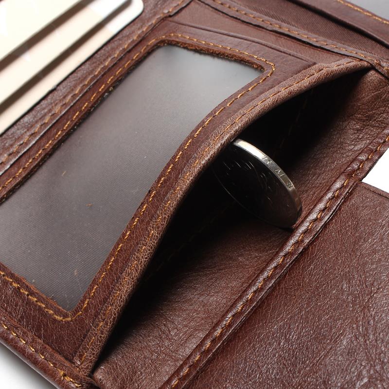 Men's ultra - thin leather wallet - Krosscanada