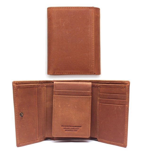 Men's ultra - thin leather wallet - Krosscanada