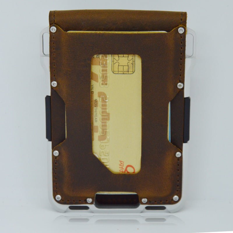 Metal antimagnetic wallet - Krosscanada