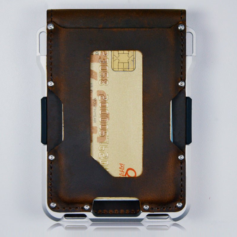 Metal antimagnetic wallet - Krosscanada