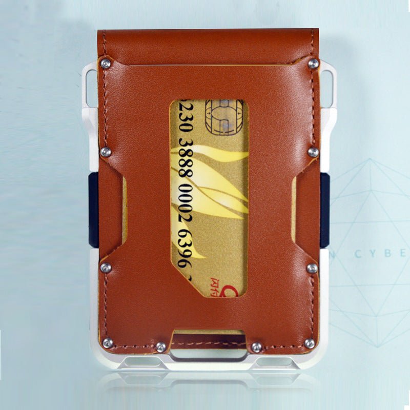 Metal antimagnetic wallet - Krosscanada