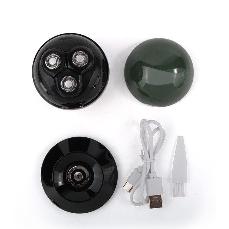 Mini Shaver Wireless Electric Men's Razor Full Body Wash Ball Beard Knife - Krosscanada