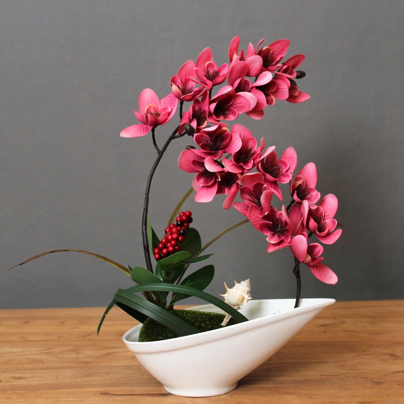 Modern Home Living Room TV Cabinet Dining Table Decoration Flower Fake Flower Furnishings - Krosscanada