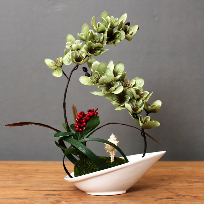 Modern Home Living Room TV Cabinet Dining Table Decoration Flower Fake Flower Furnishings - Krosscanada
