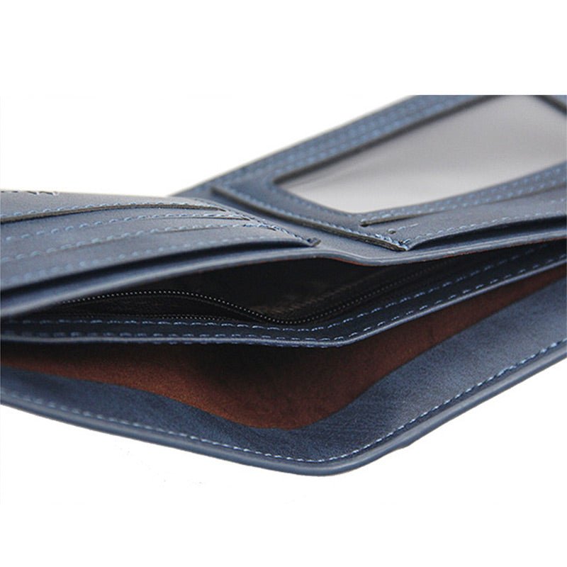 Multi - card men's short wallet - Krosscanada