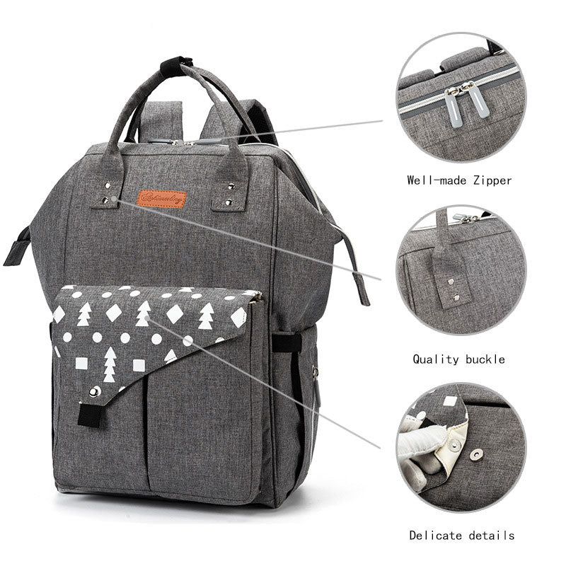 Multifunctional large capacity mummy bag - Krosscanada