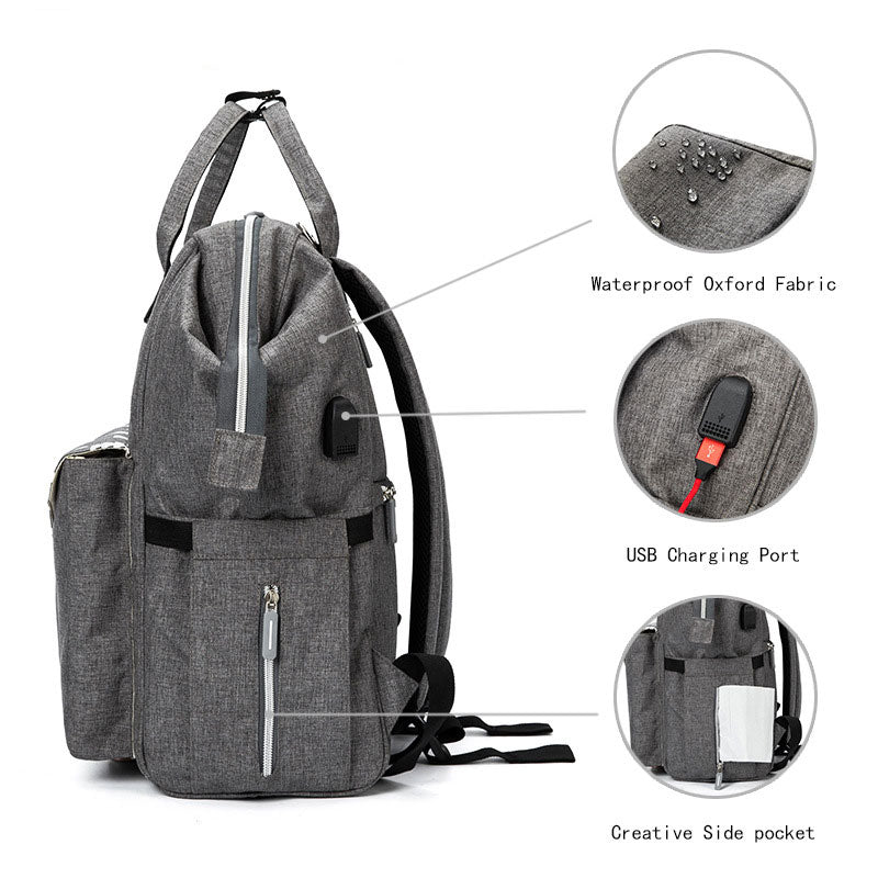Multifunctional large capacity mummy bag - Krosscanada