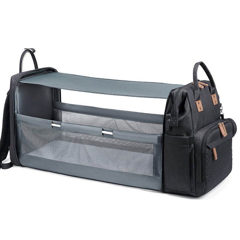 Multifunctional Portable Folding Crib Mommy Bag - Krosscanada
