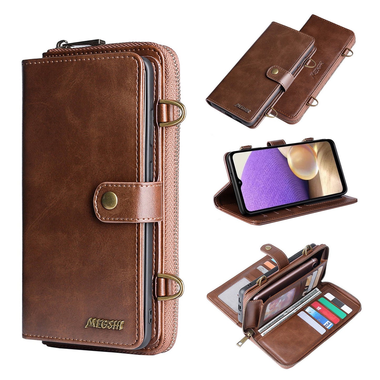 Multifunctional Wallet, Mobile Phone Case, Mobile Phone Leather Case Diagonally - Krosscanada
