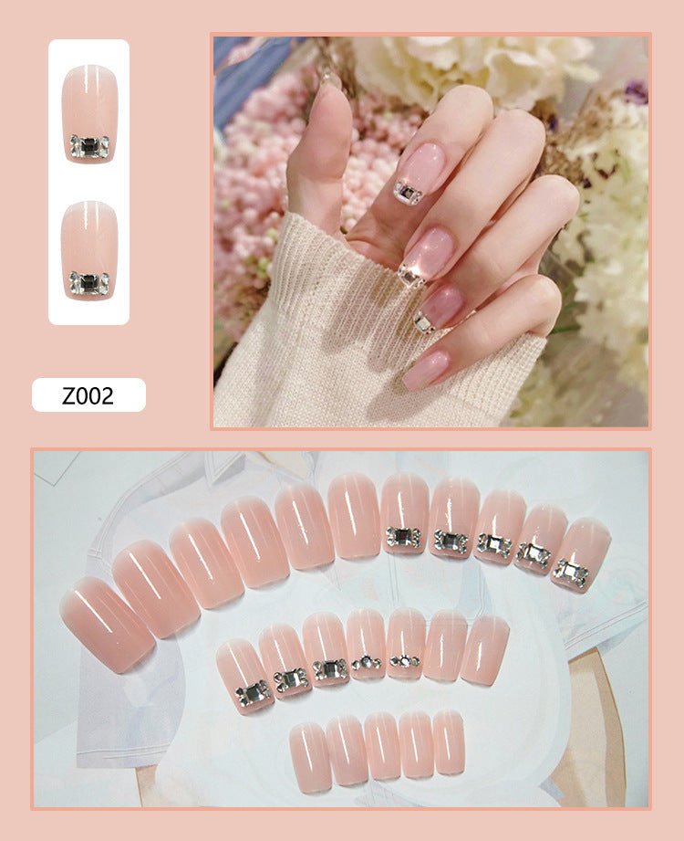 Nail Patches Nail Patches Fake Nails Finished Nail Patches Nail Stickers - Krosscanada
