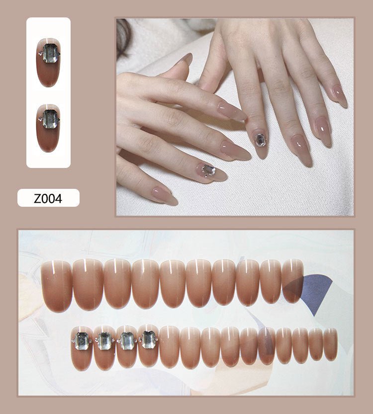 Nail Patches Nail Patches Fake Nails Finished Nail Patches Nail Stickers - Krosscanada
