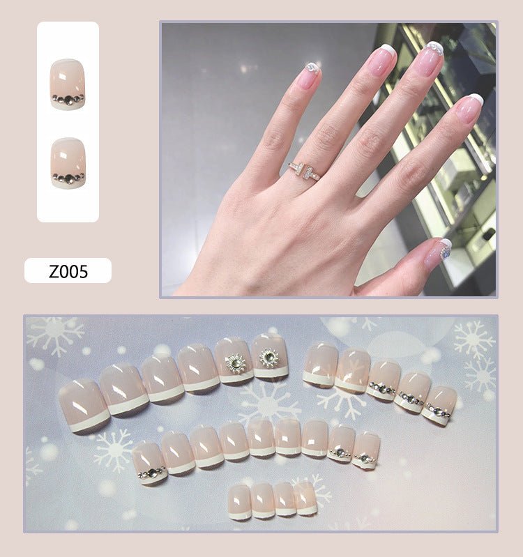 Nail Patches Nail Patches Fake Nails Finished Nail Patches Nail Stickers - Krosscanada