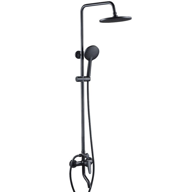 New Black Shower Shower Set Home Copper - Krosscanada