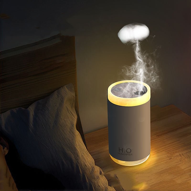 New Creative Smoke Ring Jellyfish Humidifier Usb Car Diffuser Warm Night Light For Home Or Car - Krosscanada
