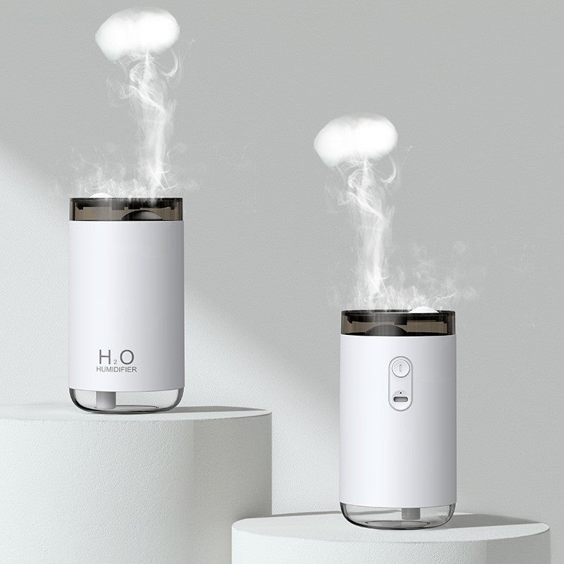 New Creative Smoke Ring Jellyfish Humidifier Usb Car Diffuser Warm Night Light For Home Or Car - Krosscanada