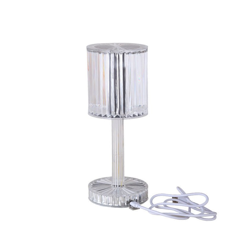 New Crystal Table Lamp Hotel Decoration Diamond Romantic Warm Led For Home Decor Romantic Gift Night Light - Krosscanada