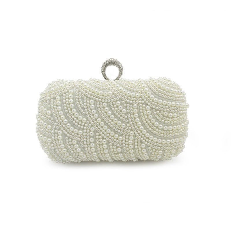 New Fashion Ring Diamond Pearl Banquet Bag - Krosscanada
