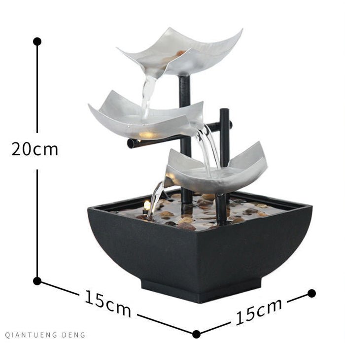 New Home Decoration Flowing Water Ornaments Desktop Fountain Crafts For Home Decor - Krosscanada