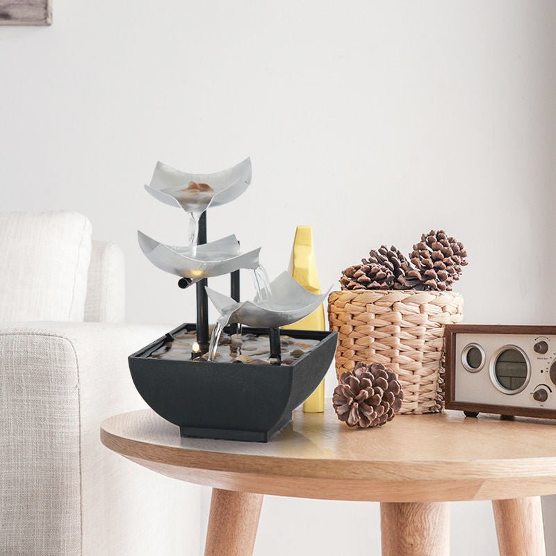 New Home Decoration Flowing Water Ornaments Desktop Fountain Crafts For Home Decor - Krosscanada