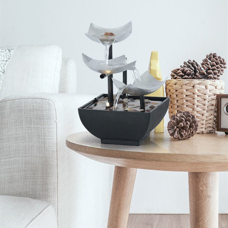 New Home Decoration Flowing Water Ornaments Desktop Fountain Crafts For Home Decor - Krosscanada
