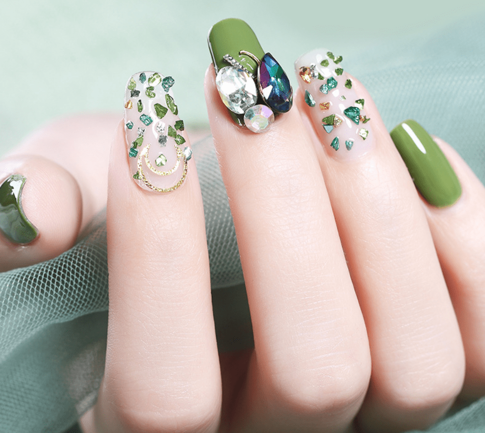 New Nail Art Jewelry Nail Diamond Nail Rivet - Krosscanada