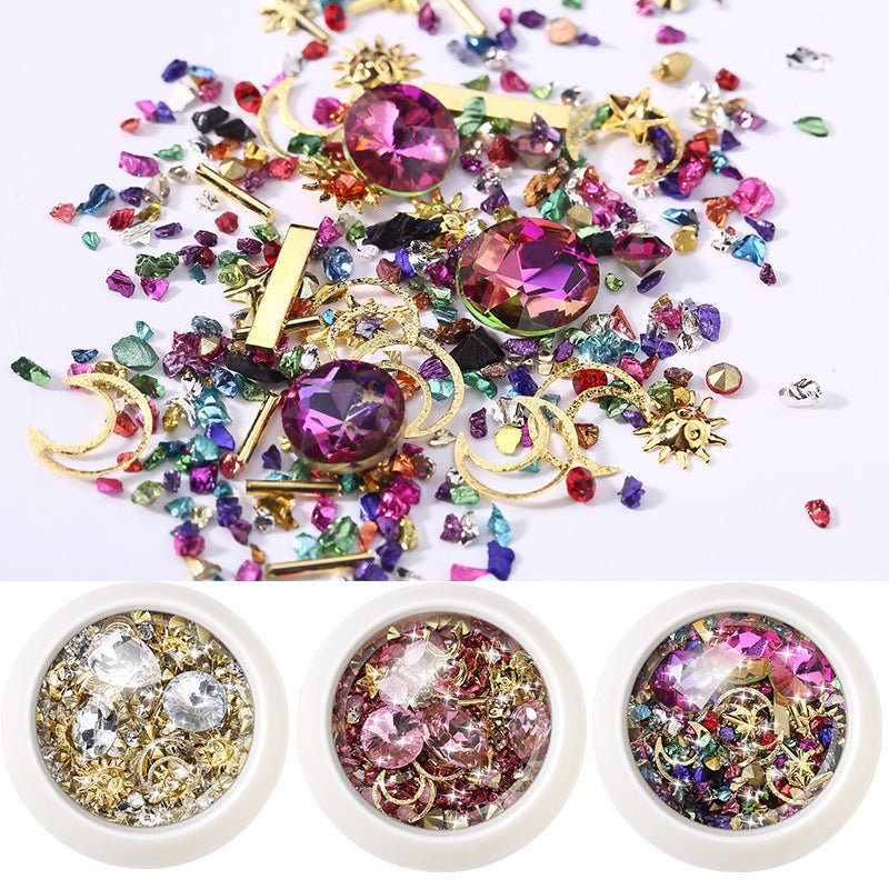 New Nail Art Jewelry Nail Diamond Nail Rivet - Krosscanada