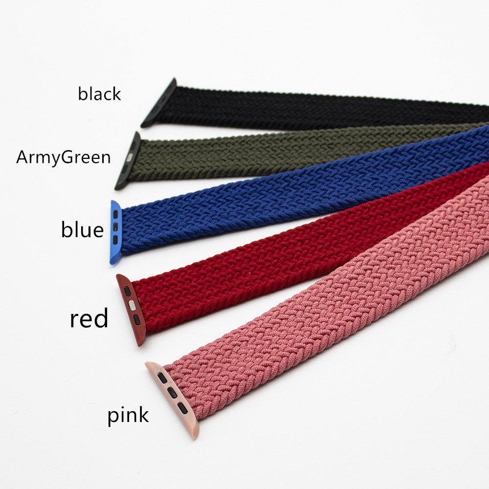 Nylon One - Piece Watch Strap Woven With Plastic Head - Krosscanada