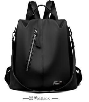 Oxford Cloth Backpack Nylon School Bag Women - Krosscanada