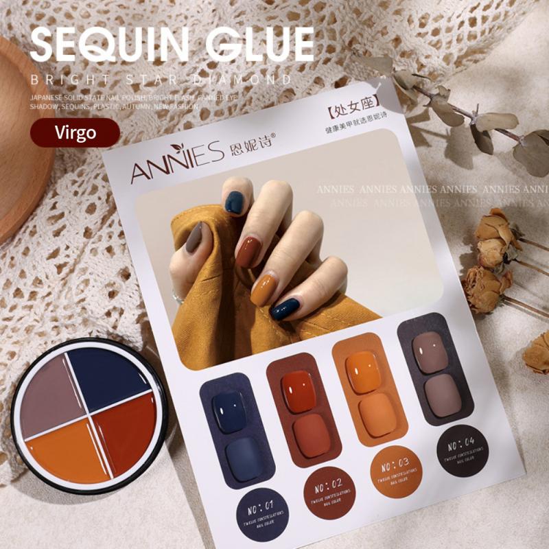 Popular Color Twelve Constellation Series Solid Nail Polish For Nail Salon - Krosscanada