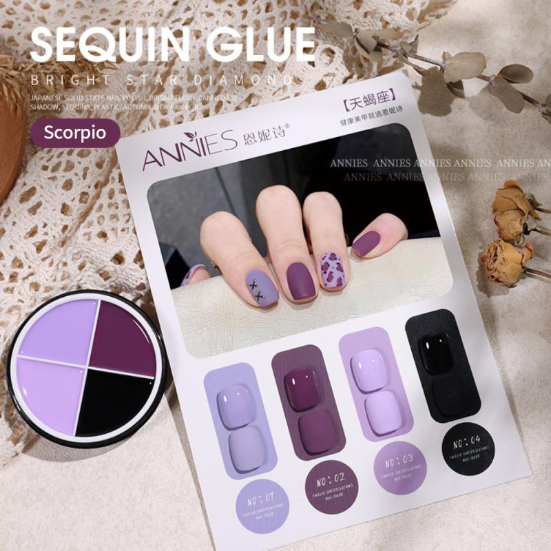 Popular Color Twelve Constellation Series Solid Nail Polish For Nail Salon - Krosscanada