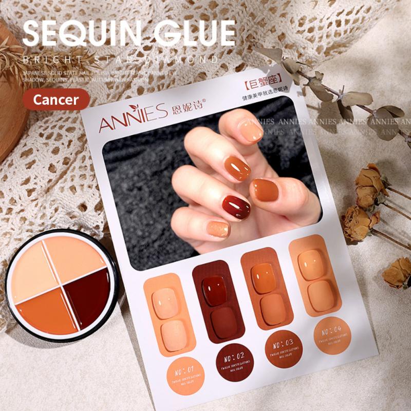 Popular Color Twelve Constellation Series Solid Nail Polish For Nail Salon - Krosscanada