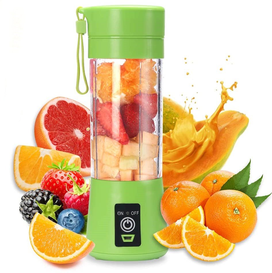 Portable Blender With USB Rechargeable Mini Kitchen Fruit Juice Mixer Home Simple Portable Electric Mini Juicer - Krosscanada