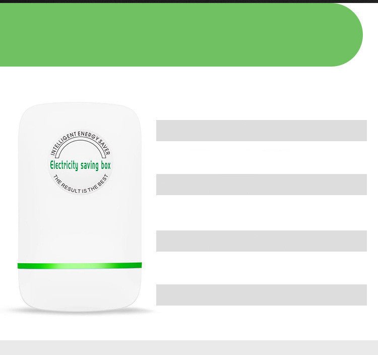 Power Saver Smart Home Portable Electricity Saving Box Digital Powerful Electricity Saving Device - Krosscanada