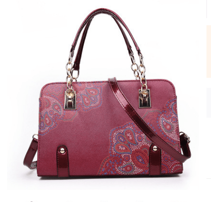 Printed handbags new handbags fashion mother trend mother bag shoulder bag one generation - Krosscanada