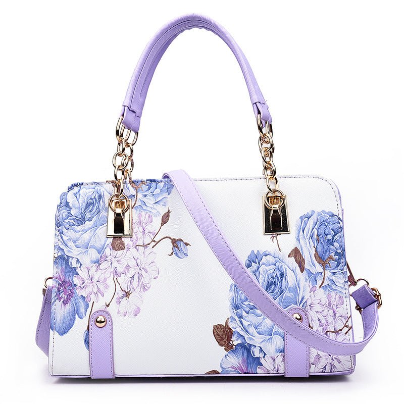 Printed handbags new handbags fashion mother trend mother bag shoulder bag one generation - Krosscanada