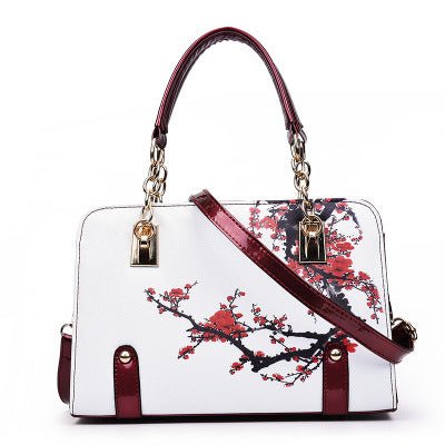 Printed handbags new handbags fashion mother trend mother bag shoulder bag one generation - Krosscanada