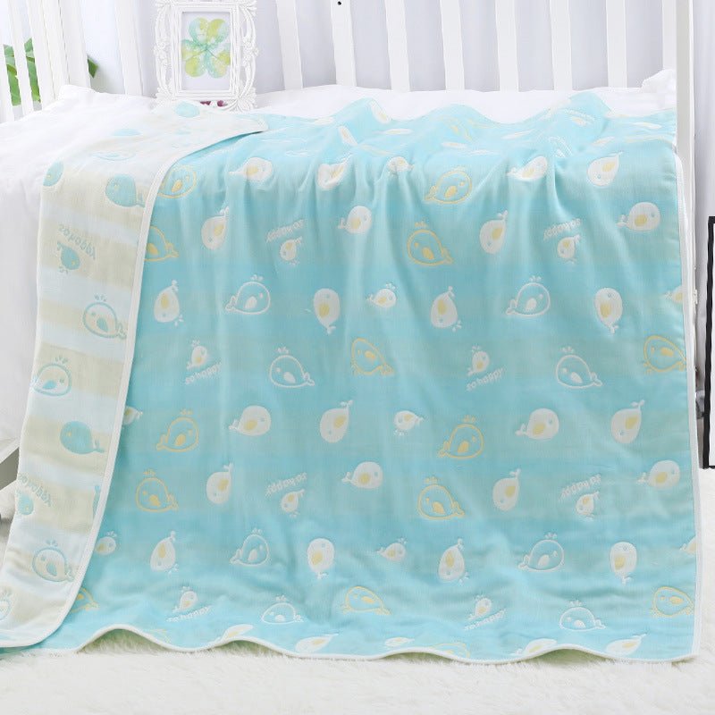 Printing Gauze Bath Towel Baby Blanket Quilt - Krosscanada