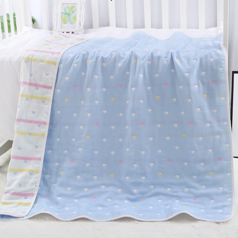 Printing Gauze Bath Towel Baby Blanket Quilt - Krosscanada