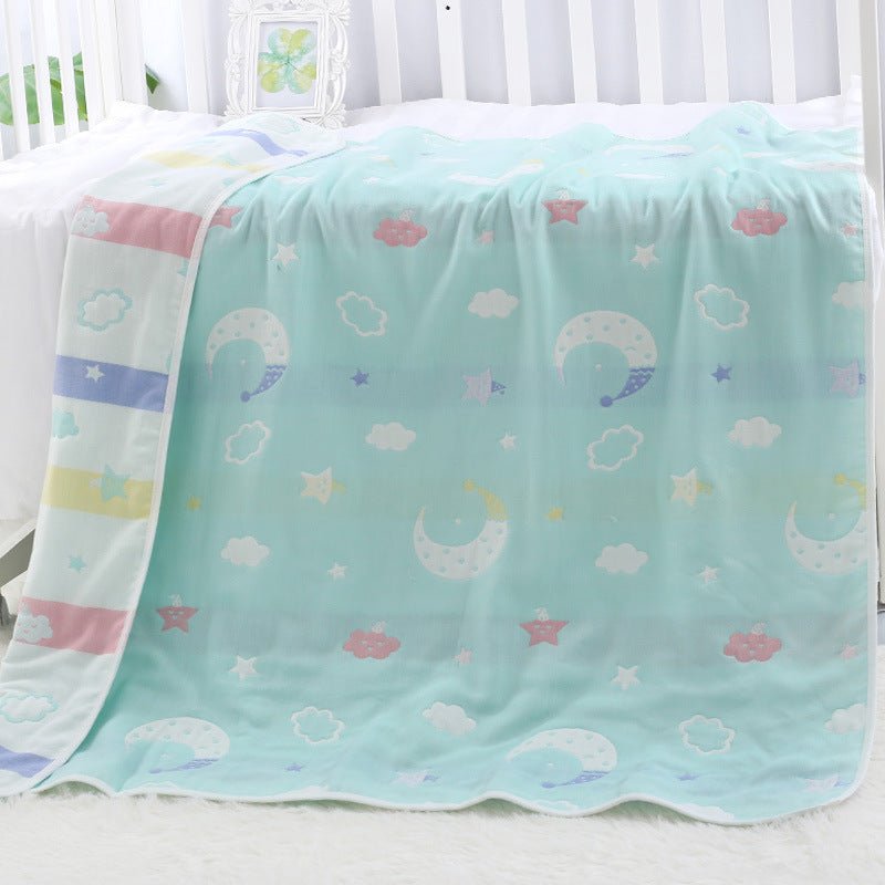 Printing Gauze Bath Towel Baby Blanket Quilt - Krosscanada
