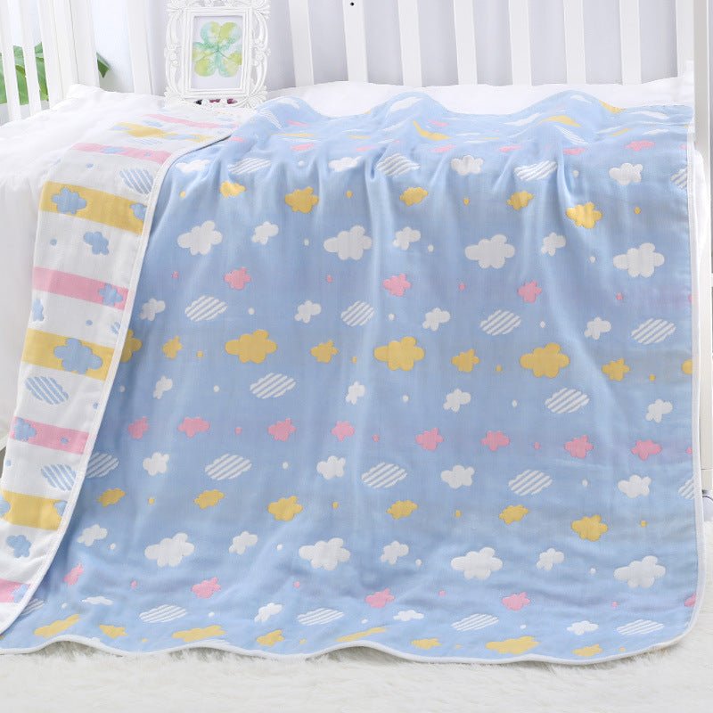 Printing Gauze Bath Towel Baby Blanket Quilt - Krosscanada
