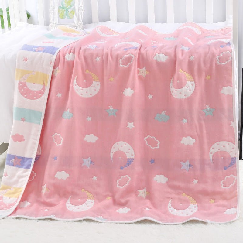Printing Gauze Bath Towel Baby Blanket Quilt - Krosscanada