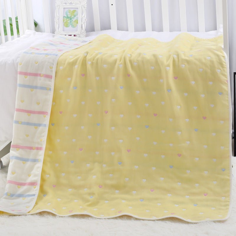 Printing Gauze Bath Towel Baby Blanket Quilt - Krosscanada