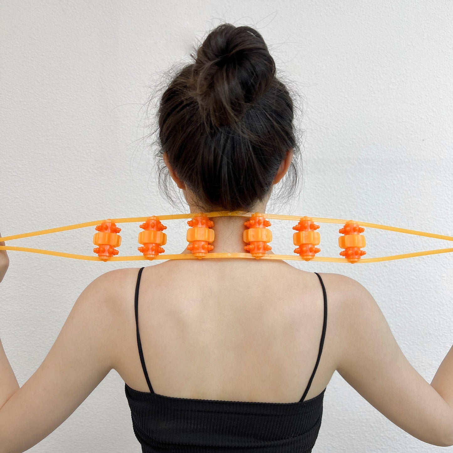 Pull Back Massage Roller Handheld Ball Dredge The Meridian And Relax The Body Ball Back Manual Roller Massage - Krosscanada