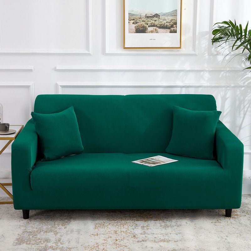 Pure Color Stretch Sofa Cover All - Inclusive Universal Sofa Cover Sofa Cushion Fabric - Krosscanada