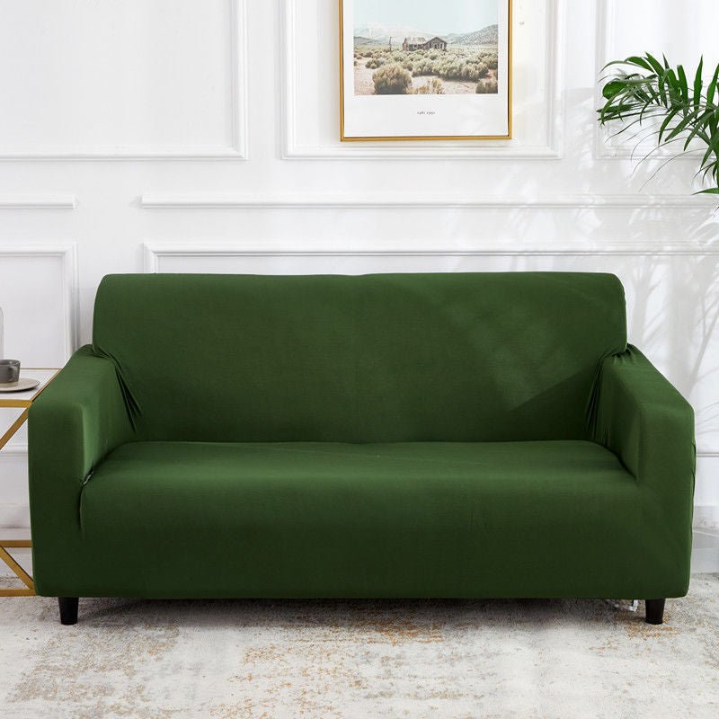 Pure Color Stretch Sofa Cover All - Inclusive Universal Sofa Cover Sofa Cushion Fabric - Krosscanada