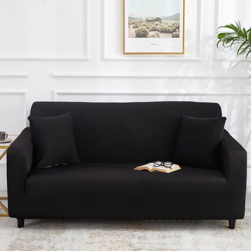Pure Color Stretch Sofa Cover All - Inclusive Universal Sofa Cover Sofa Cushion Fabric - Krosscanada