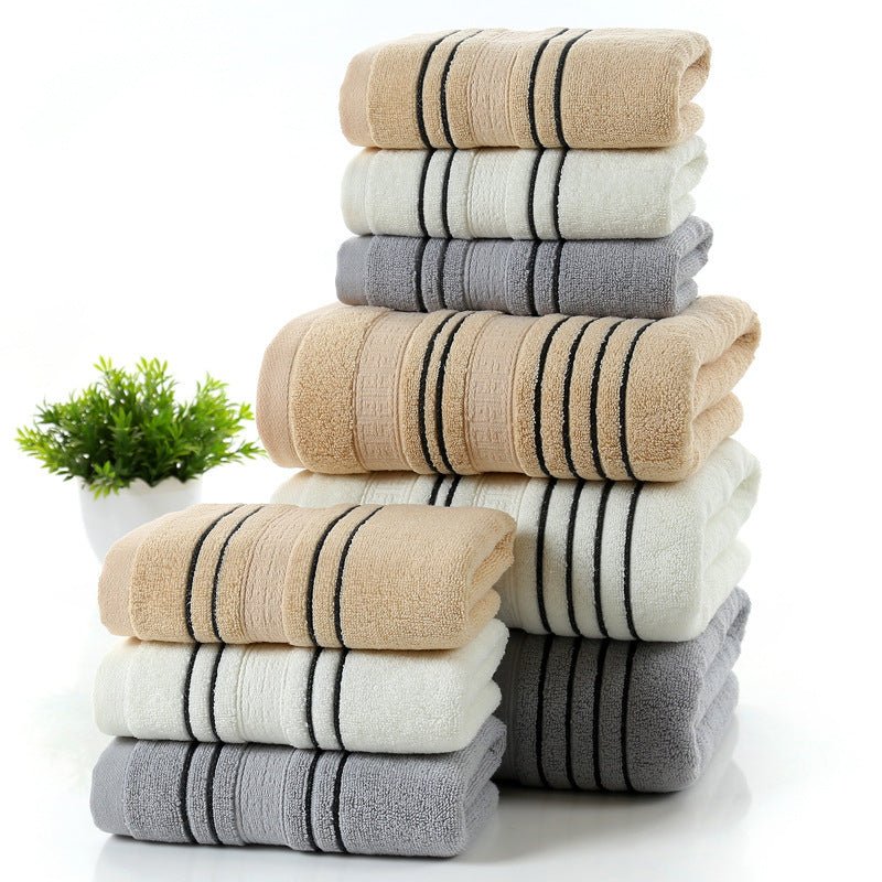 Pure Cotton Thick Soft Absorbent Bath Towel - Krosscanada