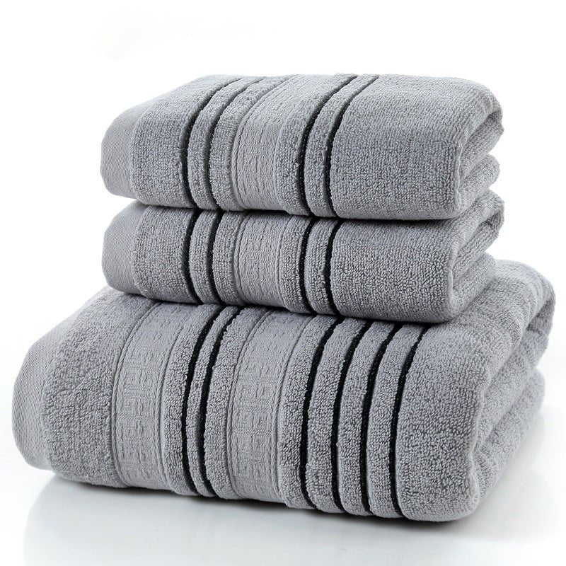 Pure Cotton Thick Soft Absorbent Bath Towel - Krosscanada