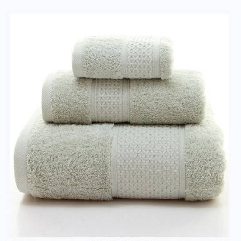Pure cotton thickened bath towel - Krosscanada